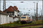 Mit der DB-Elektrolok 101 110-5  55 Jahre Intercity  bot sich am 19.09.2026 die Gelegenheit zu F�hrerstandsmitfahrten im Leipziger Hbf.