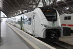 DB S-Bahn Mitteldeutschland 1463 015 als S 28114 (S35) nach Halle (S) Hbf, am 19.09.2026 in Leipzig Hbf.