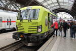 LEG 248 055 (90 80 2248 055-6 D-ATLU) am 19.09.2026 beim Tag der Schiene in Leipzig Hbf.