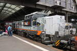Netzwerkbahn Sachsen 92 80 4185 121-5 D-NXRL  Karlotta  am 19.09.2026 beim Tag der Schiene in Leipzig Hbf.