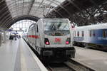 DB 147 556 mit dem IC 2841 nach Dresden Hbf, am 19.09.2026 in Leipzig Hbf.