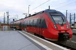 442 710 (Bombardier Talent 2) von DB Regio Südost als RE 18388 (RE10) von Cottbus erreicht seinen Endbahnhof Leipzig Hbf auf Gleis 13. [31.10.2017 | 13:00 Uhr]