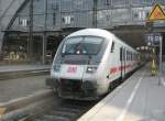 Hier IC2209 von Leipzig Hbf. nach Mnchen Hbf., dieser Zug stand am 22.4.2011 in Leipzig Hbf.