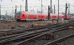 Diese moderne Dosto-Einheit stand am 18.12.11 im Vorfeld des Leipziger Hbf abgestellt.