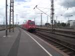 101 024 erreicht mit ihrem IC 2039 am 15.Juni 2014 um 16:23 den Leipziger Hauptbahnhof und beendet ihre Reise hier.