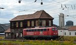 110 169-0  Bahntechnik mit Kompetenz  am Leipzig Hbf 16.08.2016