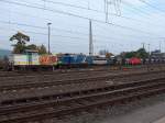 Dieseltreffen im Bahnhof Lichtenfels Es rangierten hier Loks von Eichholz (Nohab) ARCO, der Mittelweser Bahn und der DB, spter kam noch eine Lok der Prignitztalbahn dazu.