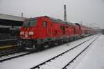 245 037 hat am 5.1.2019 mit dem RE4211 von Stuttgart Hauptbahnhof den Lindauer Hauptbahnhof erreicht.