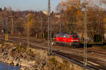 218 499-2 beim rangieren in Lindau Hbf. 27.2.19