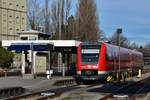 DB 612 584 am 01.02.2020 in Lindau Hbf.