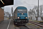 Abschied vom ALEX in Lindau (hier: 223 063) am für Ausländer letztmöglichen Tag = 08.12.2020.