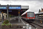 Als RB von Leutkirch steht 628 902 am 11.07.20 im Lindauer Hbf