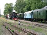 Museumsbahn in Loburg, teilweise zur Aufarbeitung bei der Dampfzug-Betriebs-Gemeinschaft e.V.