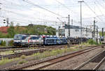 Autotransportzug mit 383 210-2 (Siemens Vectron) der S Rail Lease s.r.o., vermietet an die Železničná spoločnosť Cargo Slovakia, a.s.