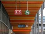 Farbig -     Neuer westlicher Zugang zum Bahnhof Ludwigsburg.