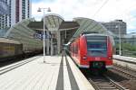425 119-5 als RB44 nach Mainz Hbf am Nachmittag des 24.05.14 beim Erreichen des Bahnhofs Ludwigshafen (Rhein) Mitte.