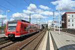 425 703-6 als S3 nach Germersheim am Nachmittag des 24.05.14 bei der Einfahrt in Ludiwgshafen (Rhein) Mitte.