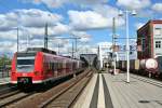 425 260-7 als RB44 nach Mainz Hbf am Nachmittag des 24.05.14 bei der Einfahrt in den Bahnhof Ludwigshafen (Rhein) Mitte.