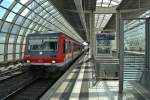 628 903 auf dem Weg nach Mannheim Hbf am Nachmittag des 24.05.14 beim Halt in Ludwigshafen (Rhein) Mitte.