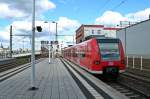 425 619-4 als RB44 nach Mannheim Friedrichsfeld am Nachmittag des 24.05.14 beim Verlassen des Bahnhofs Ludiwgshafen (Rhein) Mitte.