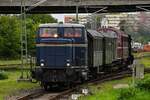 D-AGE 262 025-0 zog am 19.09.2026 ihren Pendelzug in den L�becker Hbf (AL).