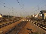 Das Gleisvorfeld in Mainz Hbf; 29.03.2011