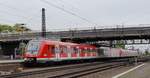 DB 430 690 als S9 nach Wiesbaden in Mainz-Bischofsheim am 25.4.2017