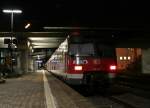 420 430-1 als S9 von Wiesbaden Hbf nach Hanau Hbf am Abend des 04.10.13 beim Halt in Mainz-Bischofsheim Pbf.