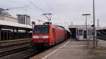 Als RE 4569 (RE 70) ist 146 006 in Mannheim Hbf angekommen.