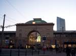 Der Mannheimer HBF abends am 10.12.2005