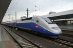 Mein erstes Bild des TGV Duplex Monate vor dem Planeinsatz (30.01.12).