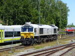 DB Cargo, 266 441-5 ( 9280 1266 441-5 D-DB) abgestellt in Marktredwitz am 22.5.2026