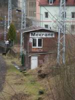 Bahnhof Meerane / Sachsen, Stellwerk 2.