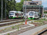 STB VT 006 und EIB VT 007,am 29.Mai 2020,abgestellt in Meiningen.