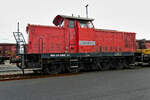 Die 1982 von LEW als 105 159 an die DR gelieferte Rangierlok vom Typ V 60 D steht am 26.03.2011 mit der Tfz-Nummer 345 159 in Montabaur. Die Lok war seit 2004 bei der DIE-LEI GmbH.