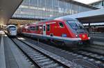 RE4890 von München Hauptbahnhof nach Ingolstadt Hauptbahnhof verlässt am 14.8.2017 die bayrische Landshauptstadt.