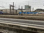 Montag der 16. November 2023, Blick über den fast leeren Hauptbahnhof von München (der erste Streiktag).