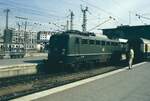 DB 140 047-2 (Bw M�nchen Hbf) im M�nchner Hauptbahnhof am 27. September 1986. Sie wurde 1957 bei Bw Offenburg in Dienst gestellt und 2007 verschrottet.