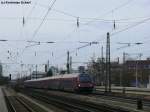 RJ 69 auf der Fahr richtung Budapest Keleti bei der Durchfahrt am Heimeranplatz, 20.03.2010