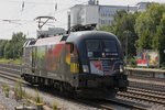 MRCE 182 509/ES64 U2-009  25 Jahre Paneurop�isches Picknick - Europa ohne Grenzen  in M�nchen Heimeranplatz, Juli 2016.