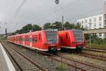 Zwei ex DB 426 nämlich 426516-1 und 426020-4 standen beschriftet mit Abellio am 20.08.2021 um 10.04 Uhr im HBF Münster in Westfalen.
