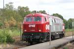 Am 02.09.2009 beim Umsetzen im Bahnhof Munster