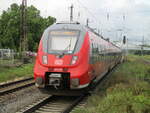 442 308,nach Lichtemfels,verließ am 30.August 2021,den Bahnhof Naumburg/Saale.