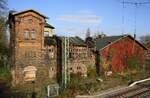 alte Bahngebäude in Neubrandenburg | November 2017