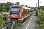 Blick nach S�den auf 622 549: Er war am 17.9.24 in Neuhaus (Pegnitz) f�r die n�chste Nacht auf Gleis 9 abgestellt.