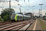 Nachschuss auf 445 027-9 und 445 021 (Bombardier Twindexx Vario) von DB Regio Schleswig-Holstein (DB Regio Nord) als RE 21085 (RE7) von Flensburg, weiter als RE 21130 (RE7) nach Kiel Hbf, die den