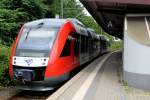 NBE Nordbahn LINT 41 Bahnhof Neumünster am 15. Juli 2013.