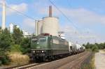 Am 4.September 2013 war SRI 151 124 mit einem Zementzug in Nordstemmen auf dem Weg Richtung Sden.