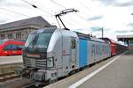 Railpool/DB Regio Siemens Vectron 193 801-8 mit dem RE nach Sonneberg am 24.06.18 in Nürnberg Hbf 