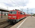 DB Regio Bayern 111 159-0 mit dem RE aus München am 24.06.18 in Nürnberg Hbf